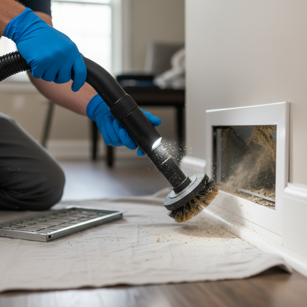 about Air vent cleaning in Fredericksburg - Image 2