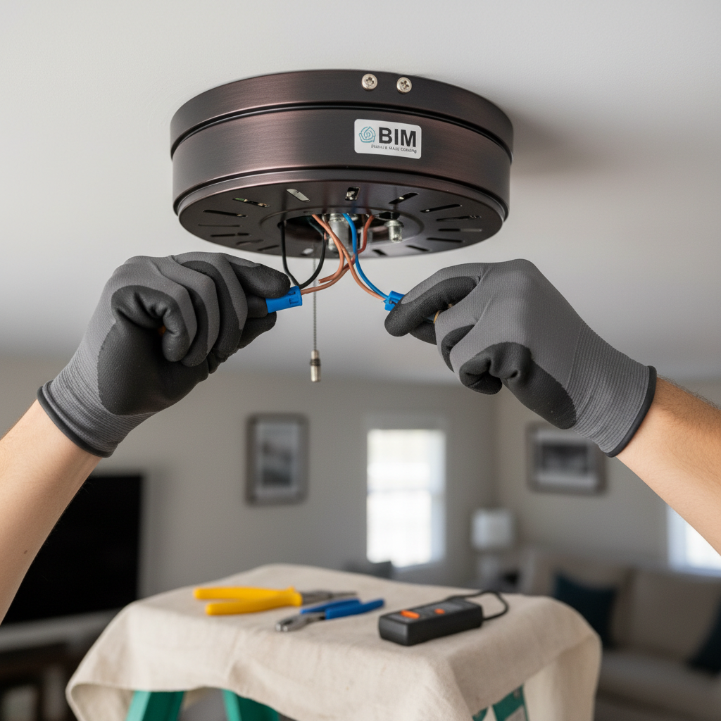 about Ceiling fan installation in Fredericksburg - Image 3