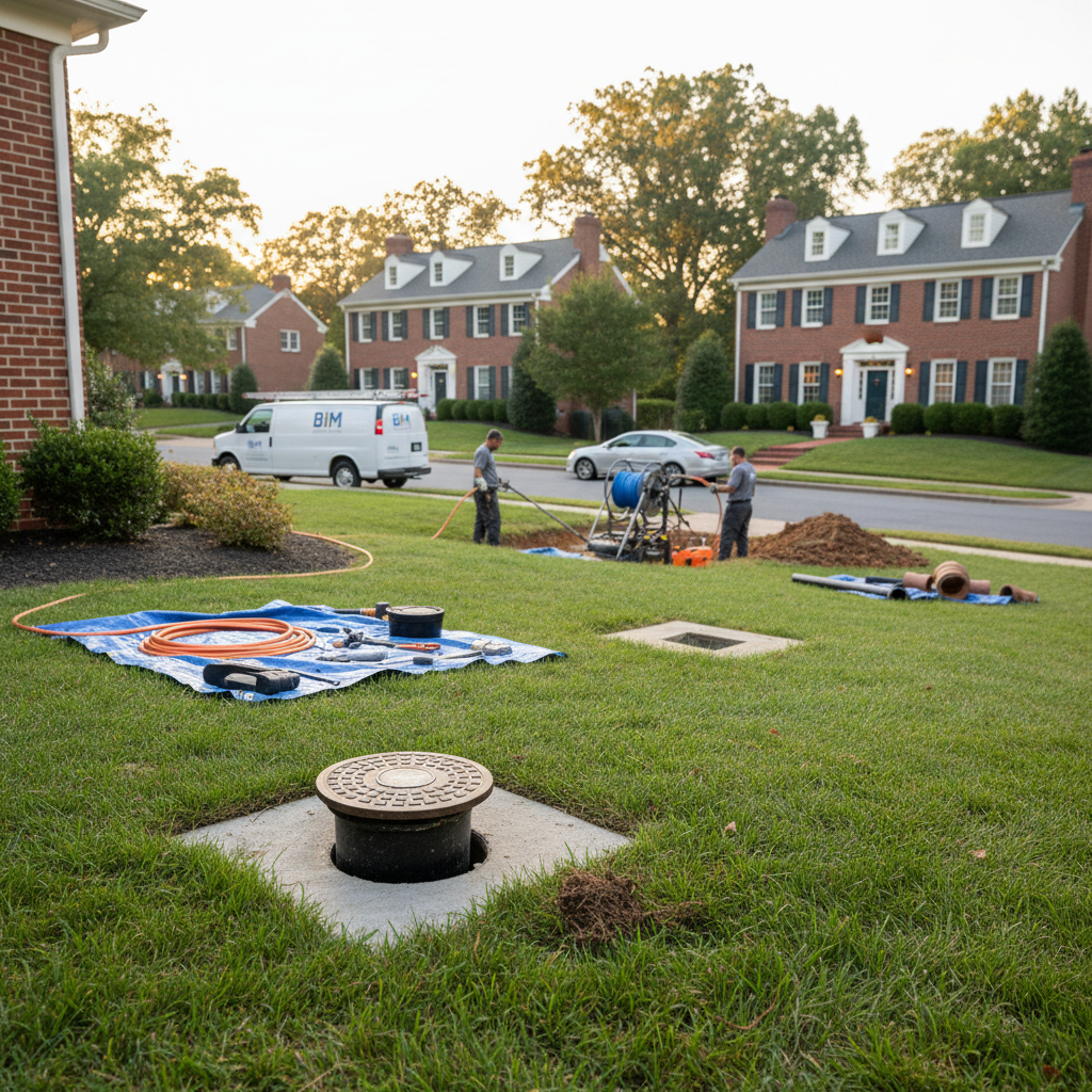about Main drain cleaning in Fredericksburg - Image 2