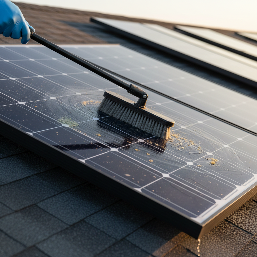 about Solar panel cleaning in Fredericksburg - Image 3