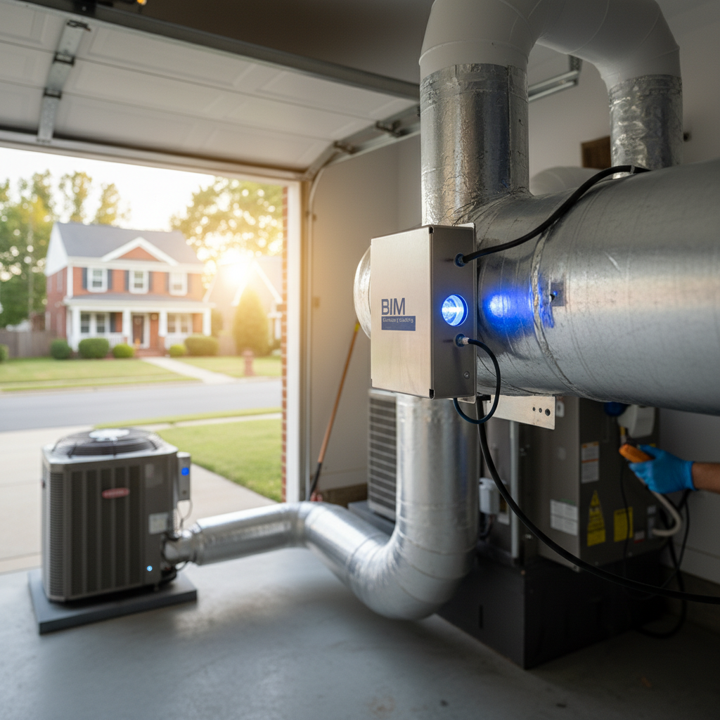 about UV air purifier installation in Fredericksburg - Image 2