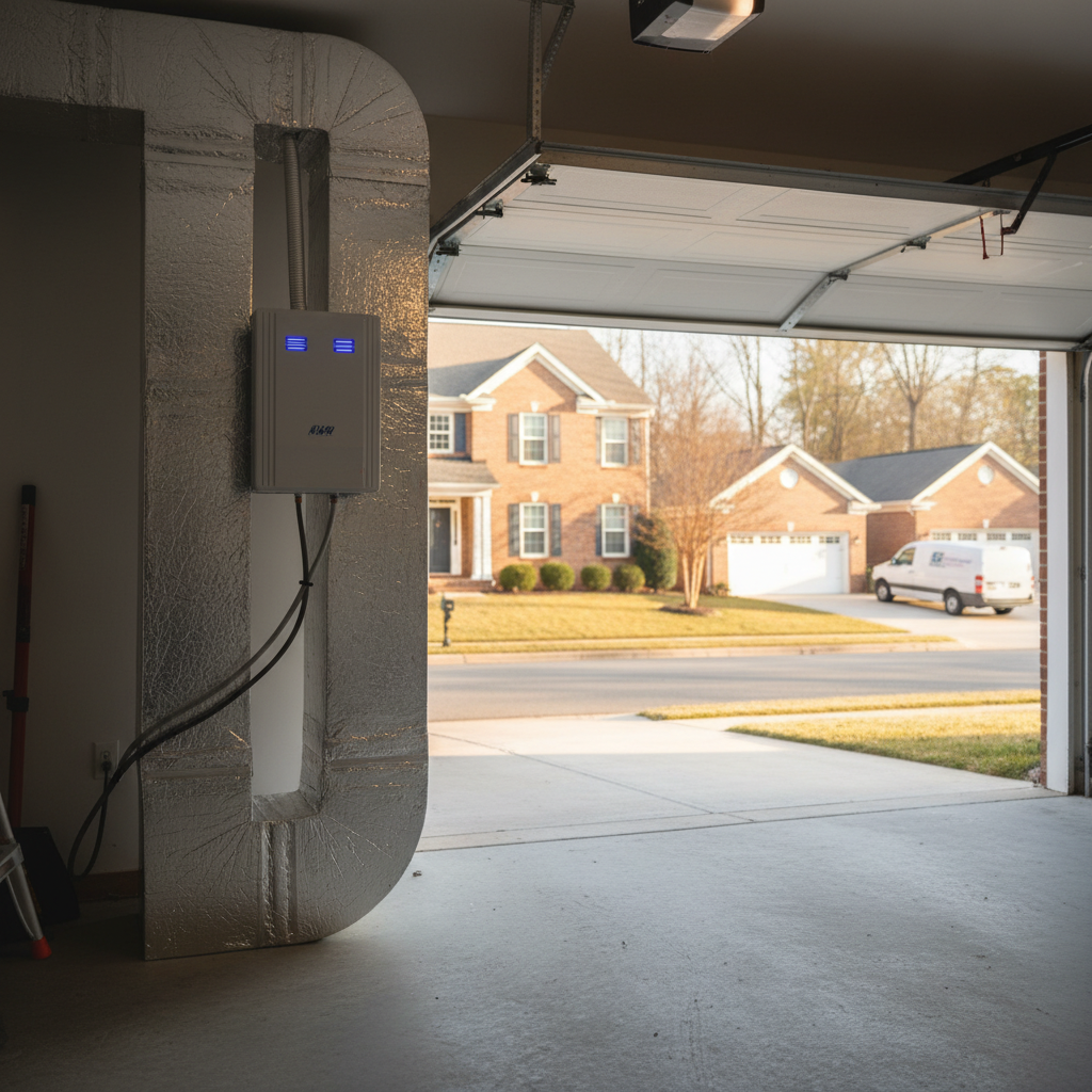 about UV air purifier installation in Fredericksburg - Image 3