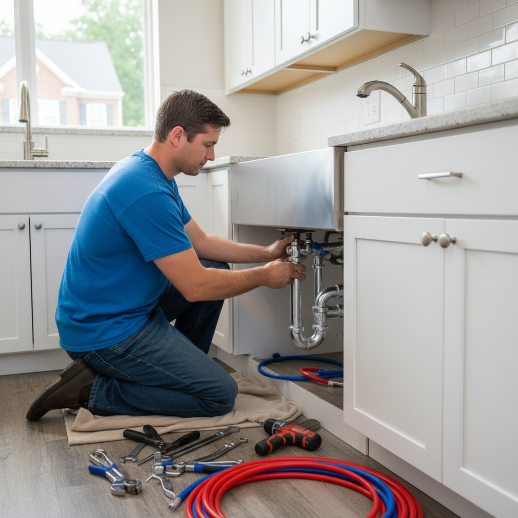 BIM Heating and Cooling Air scrubber installation