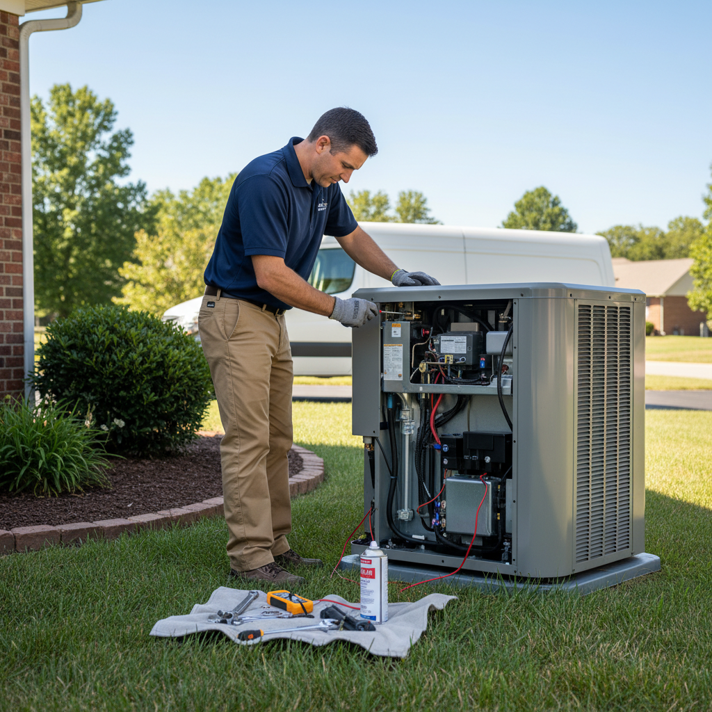 BIM Heating and Cooling Central air conditioning installation