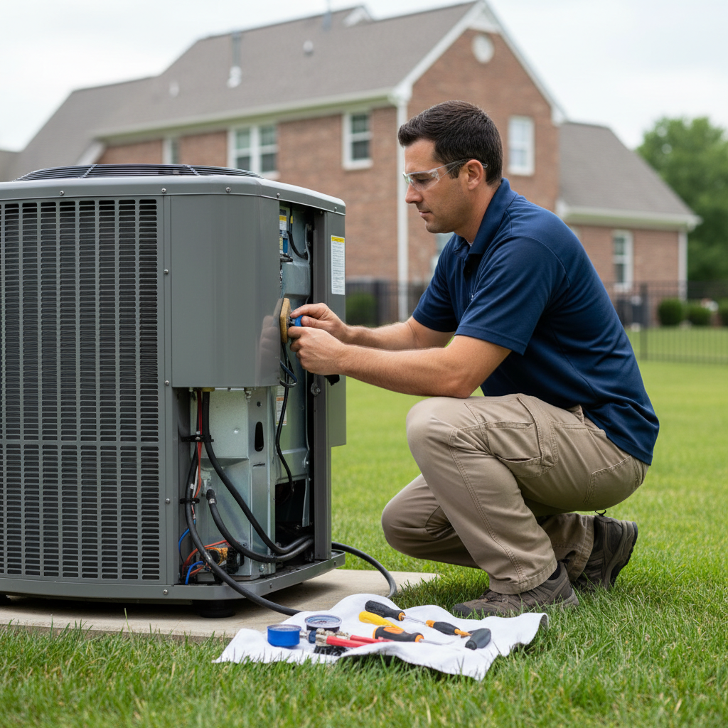 BIM Heating and Cooling Central air conditioning installation