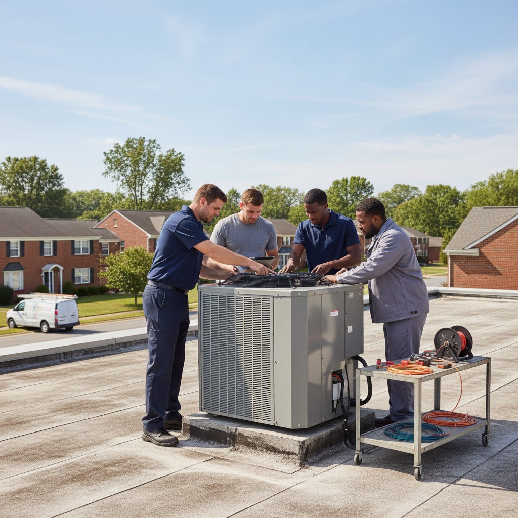 BIM Heating and Cooling Commercial HVAC maintenance