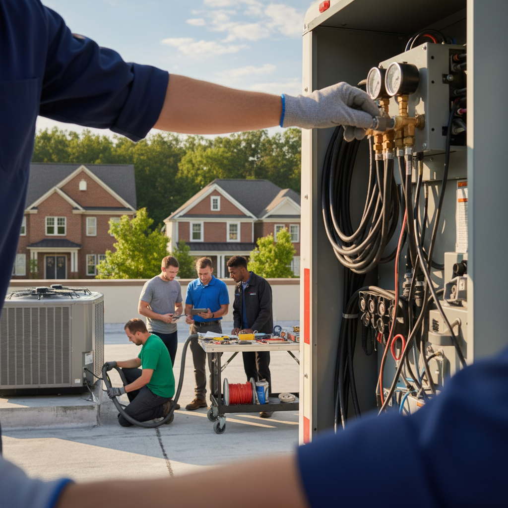 BIM Heating and Cooling Commercial HVAC maintenance