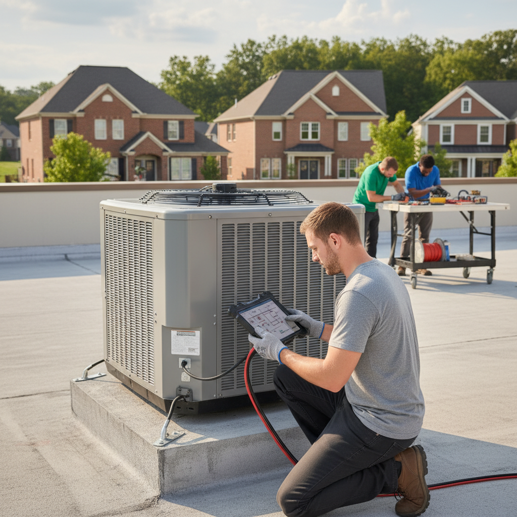 BIM Heating and Cooling Commercial HVAC maintenance