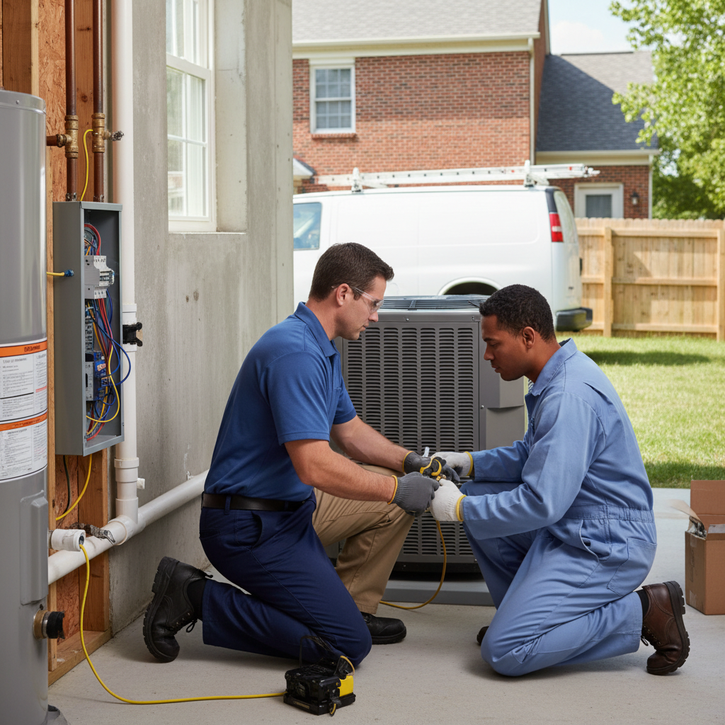 BIM Heating and Cooling Heat pump repair