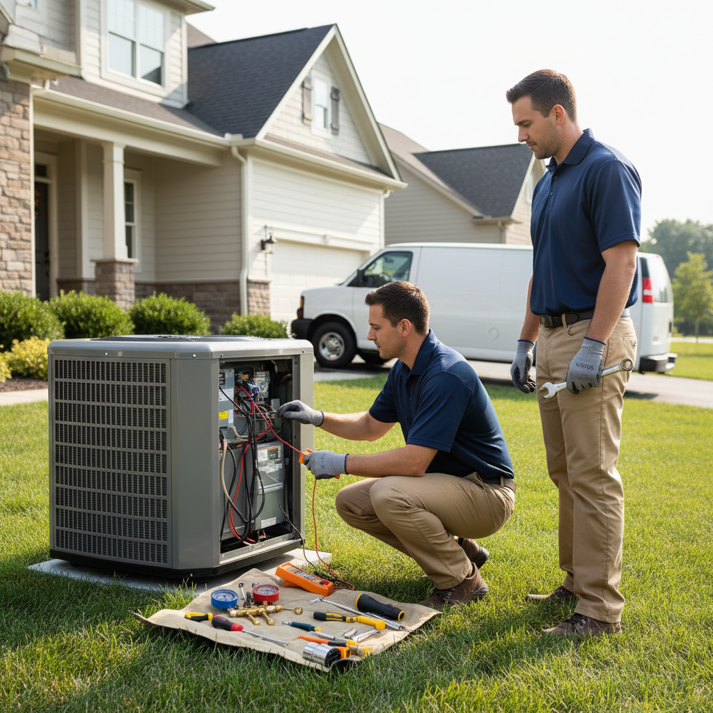 BIM Heating and Cooling Heating system replacement