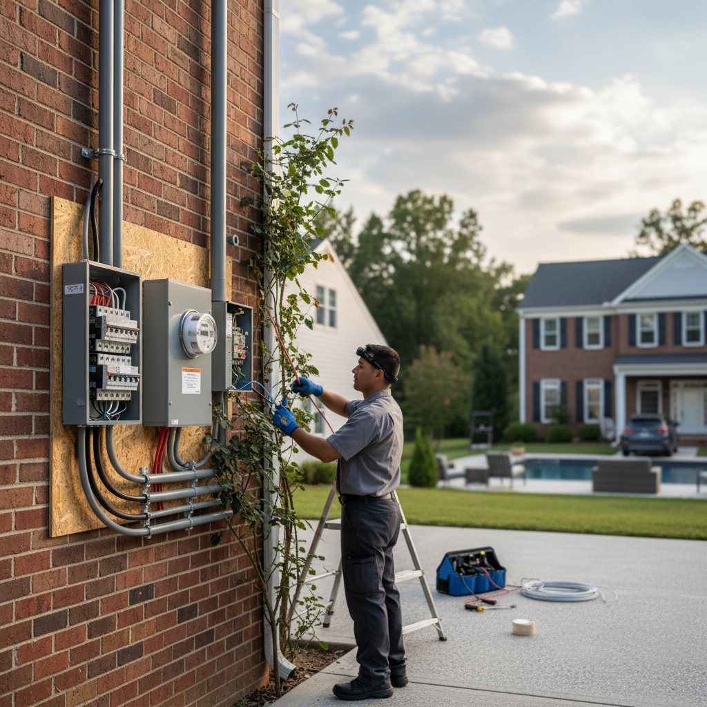 Electrician Cowan Boulevard, Fredericksburg, VA