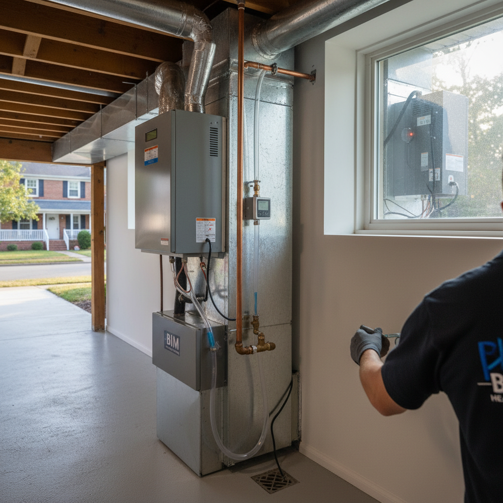 Whole House Humidifier Installation | BIM Heating and Cooling